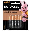 Duracell อัลคาไลน์ AAA แพ็ค 8