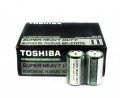 ถ่าน TOSHIBA SUPER HEAVY คาร์บอนซิงค์ D แพ็ค 2